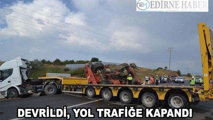 Edirne'de trafik kazası