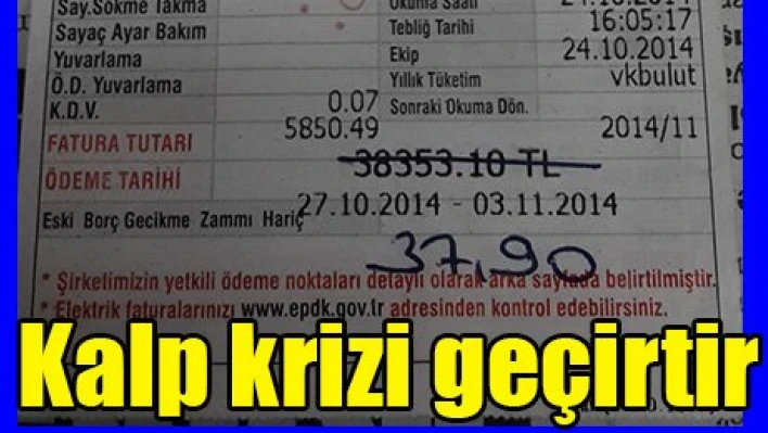 Kalp krizi geçirtir