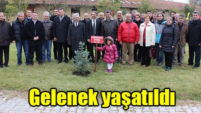 Gelenek yaşatıldı