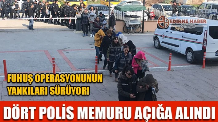 4 polis açığa alındı