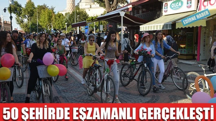 Otomobilsiz bir dünya için pedal bastılar
