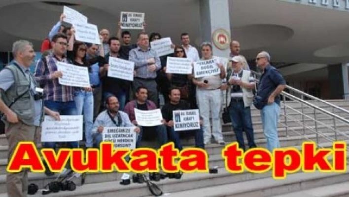 Basına hakarete tepki