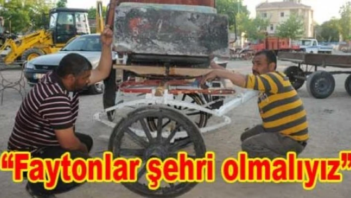 Edirne Faytonlar şehri olmalı