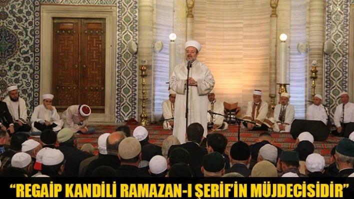 Selimiye'de vaaz verdi