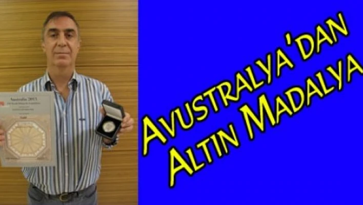  Türkiye'ye altın madalya