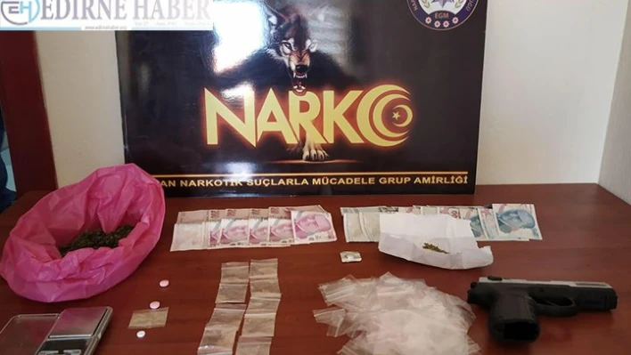 Edirne'de uyuşturucu operasyonunda 7 şüpheli yakalandı