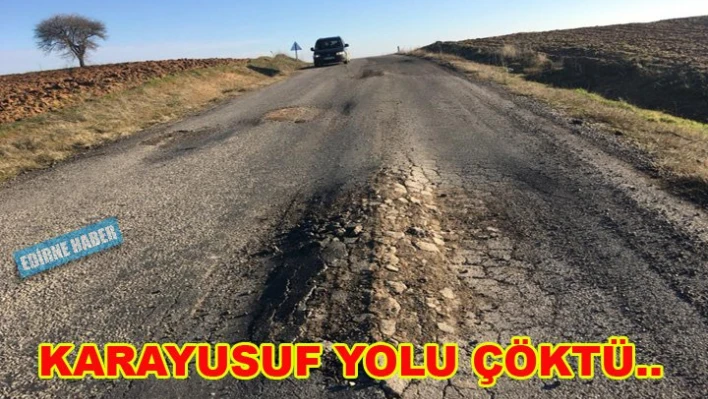 'Yolumuz çöktü'
