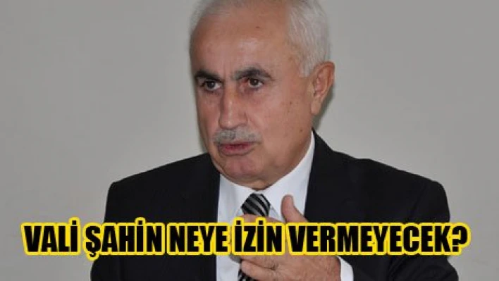 'İzin vermeyeceğiz'