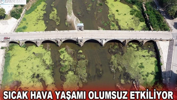 Sıcak hava yaşamı olumsuz etkiliyor