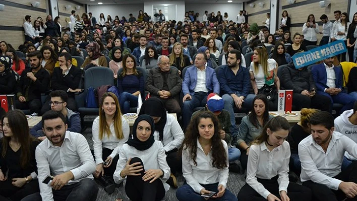 Söyleşi düzenlendi