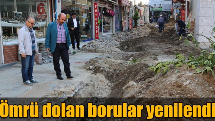Borular yenileniyor