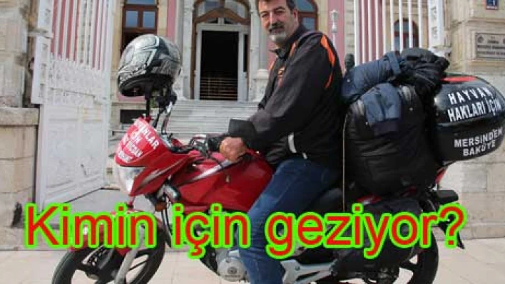 Hayvanlar için yapıyor