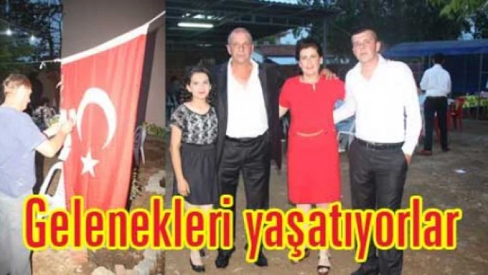 Gelenekler yaşatılıyor