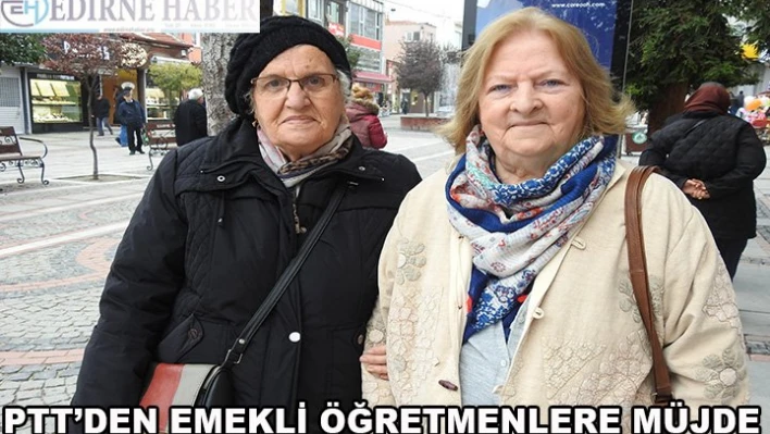 PTT'den Öğretmenlere Müjde