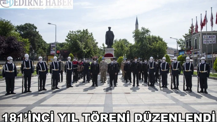 181'inci yıl töreni