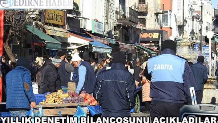 Yıllık denetim bilançosu