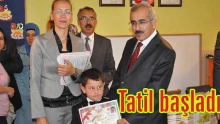 Büyük tatil başladı