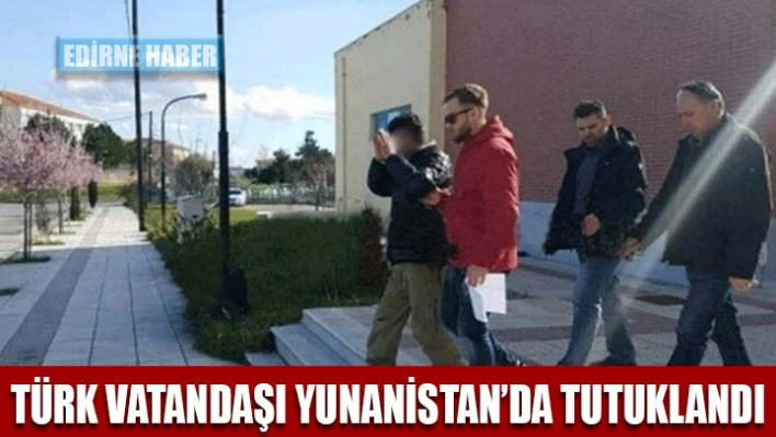 Sınırı koşarak geçen kişi tutuklandı