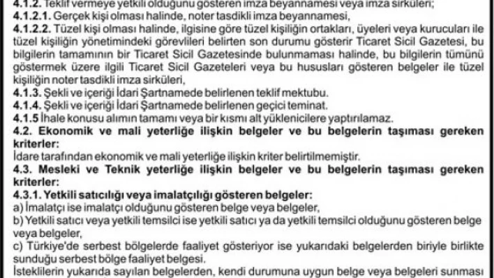 Kazıcı, yükleyici, Beko Loder alınacaktır