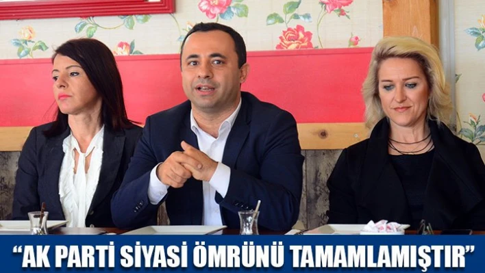 'Ak Parti ömrünü tamamladı'