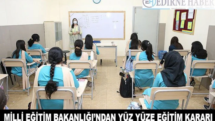 1 Mart'tan itibaren uygulamalı dersler tüm sınıf seviyelerinde yüz yüze başlayacak