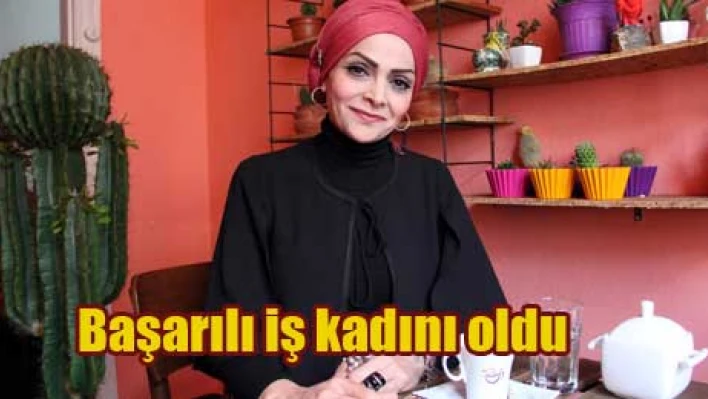 Cesareti aldı, iş yaşamına başladı