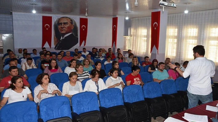 Eğitimler başladı