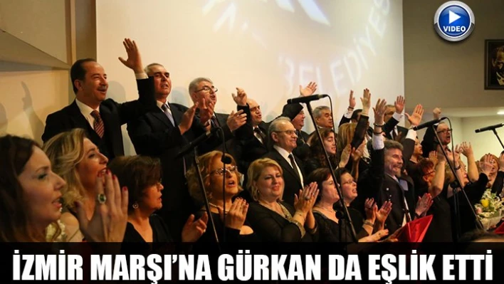 Başkandan İzmir Marşı