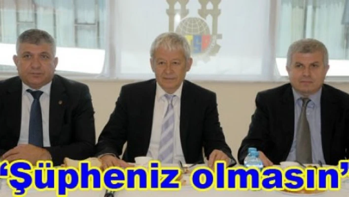 'Sözümüz senettir'