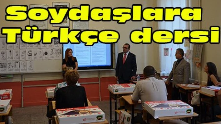 Soydaşlara Türkçe dersi