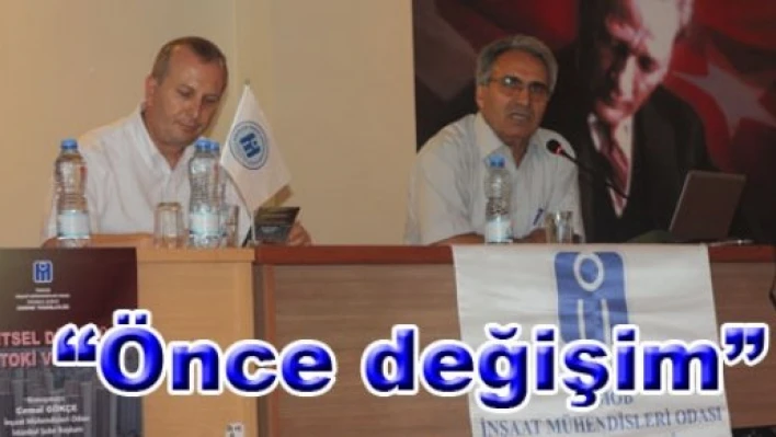  'Değişim olmadan gelişim olmaz'