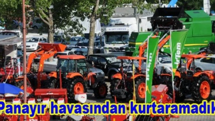 'Panayır havasından kurtaramadık'