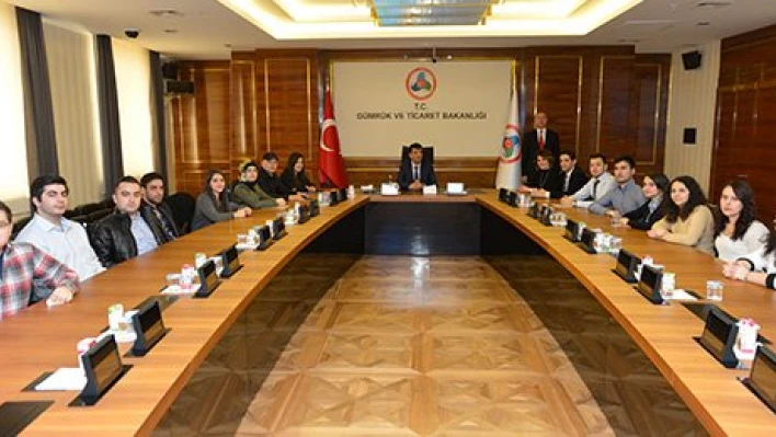 Bakanlığı ziyaret ettiler