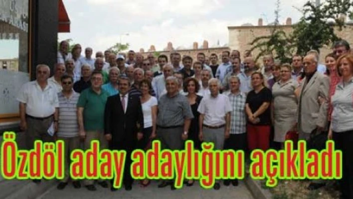 Özdöl, belediye başkan aday adayı