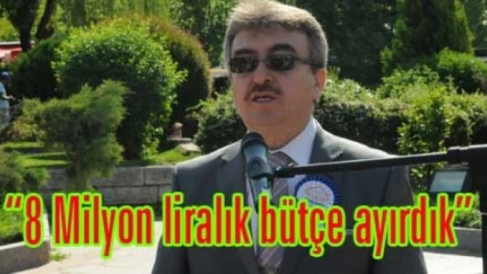 Vakıflardan 8 milyon liralık yatırım