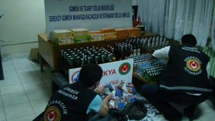 33 bin 344 kaçak malzeme ele geçirildi