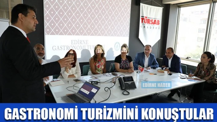 Kültür Turizminden sonra Gastronomi Turizmi