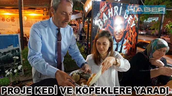 Proje, kedi ve köpeklere yaradı