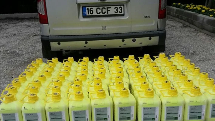 Çeltik ilacı yakalandı