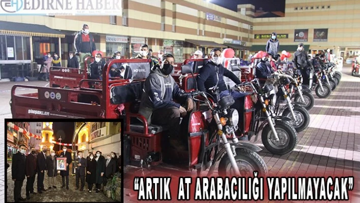 'Artık şehirde hiçbir şekilde at arabacılığı yapılmayacak'