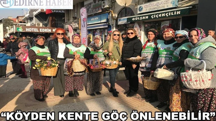 Köyden kente göç önlenebilir