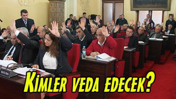 Kimler veda edecek?