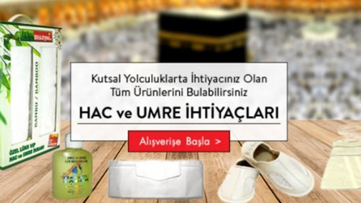 Umre Alışverişi İnternetten Yapılıyor!