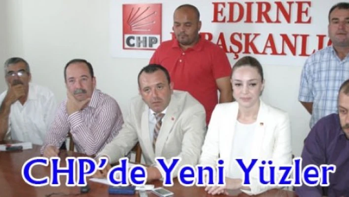  CHP'de yeni ilçe başkanları tanıtıldı