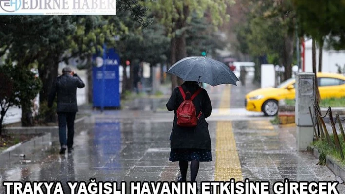 Yağışlı hava kapıda