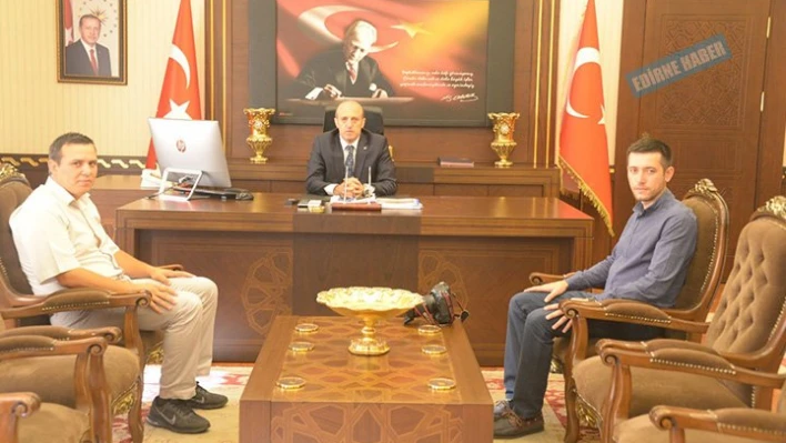 AA'dan Vali Çiftçi'ye ziyaret