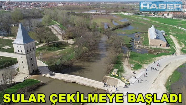 Taşkın suları çekildi