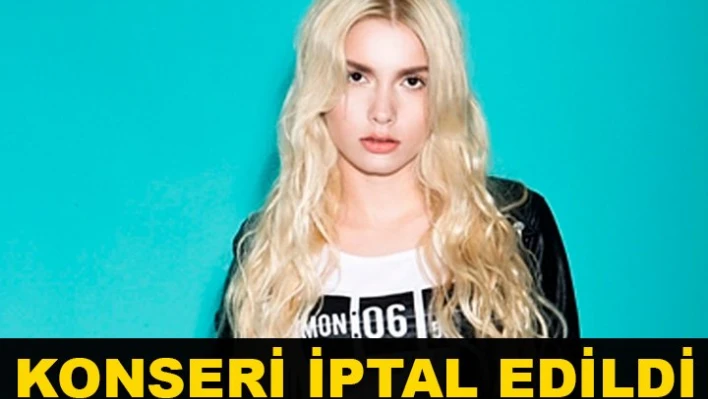 Konser ertelendi
