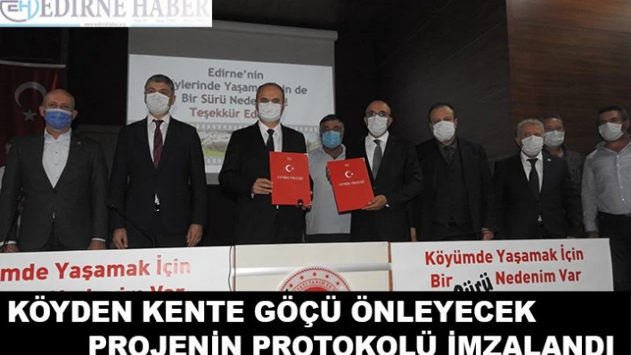 'Köyümde yaşamak için bir 'sürü' nedenim var' protokolü imzalandı