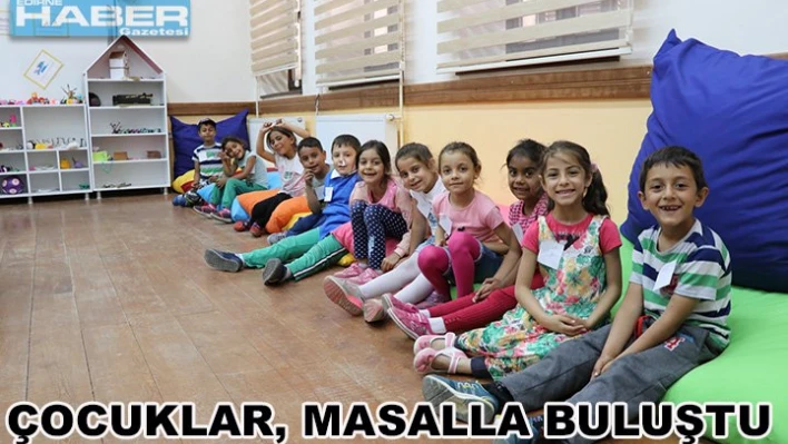 Çocukları masalla buluşturdular